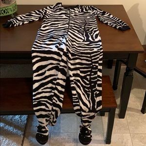 Awesome Nick & Nora Zebra Onsie Size S